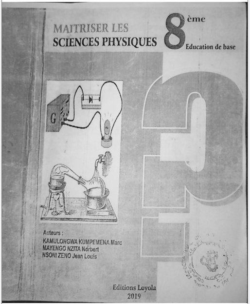 Manuel Maitriser Les sciences Physiques 8